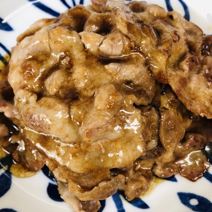 ★我が家の豚肉の姜葱醤焼き★